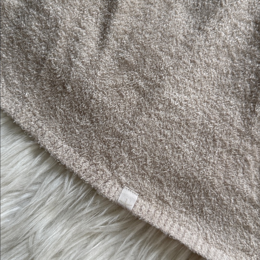 Barefoot Dreams Bamboo Chic Lite Beige Open Cardigan Size S/M - Picture 8 of 8